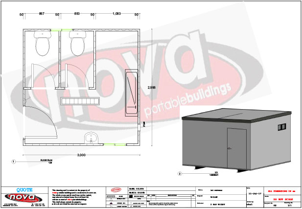 portable toilet plan