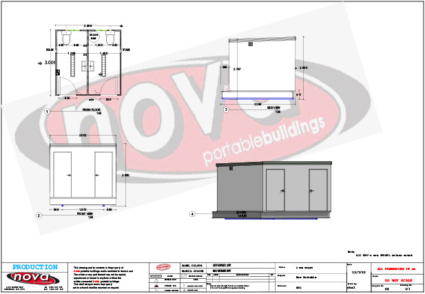 floor plan nova portable