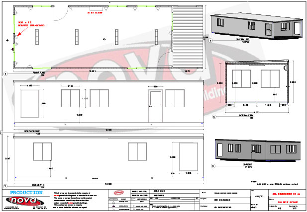 office houce plan