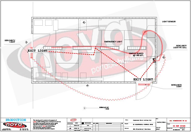 wiring layout