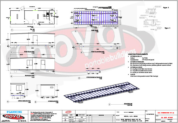 container office layout
